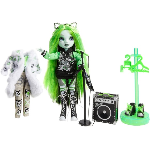 Rainbow Vision Shadow High Doll Harley Limestone Neon Green - Picture 7 of 7